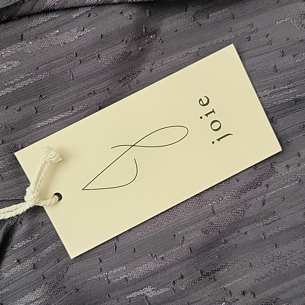 NWT 💗 JOIE Chic Ruffle Sleeveless V-Neck  Lined Blouse Top M - Picture 10 of 10